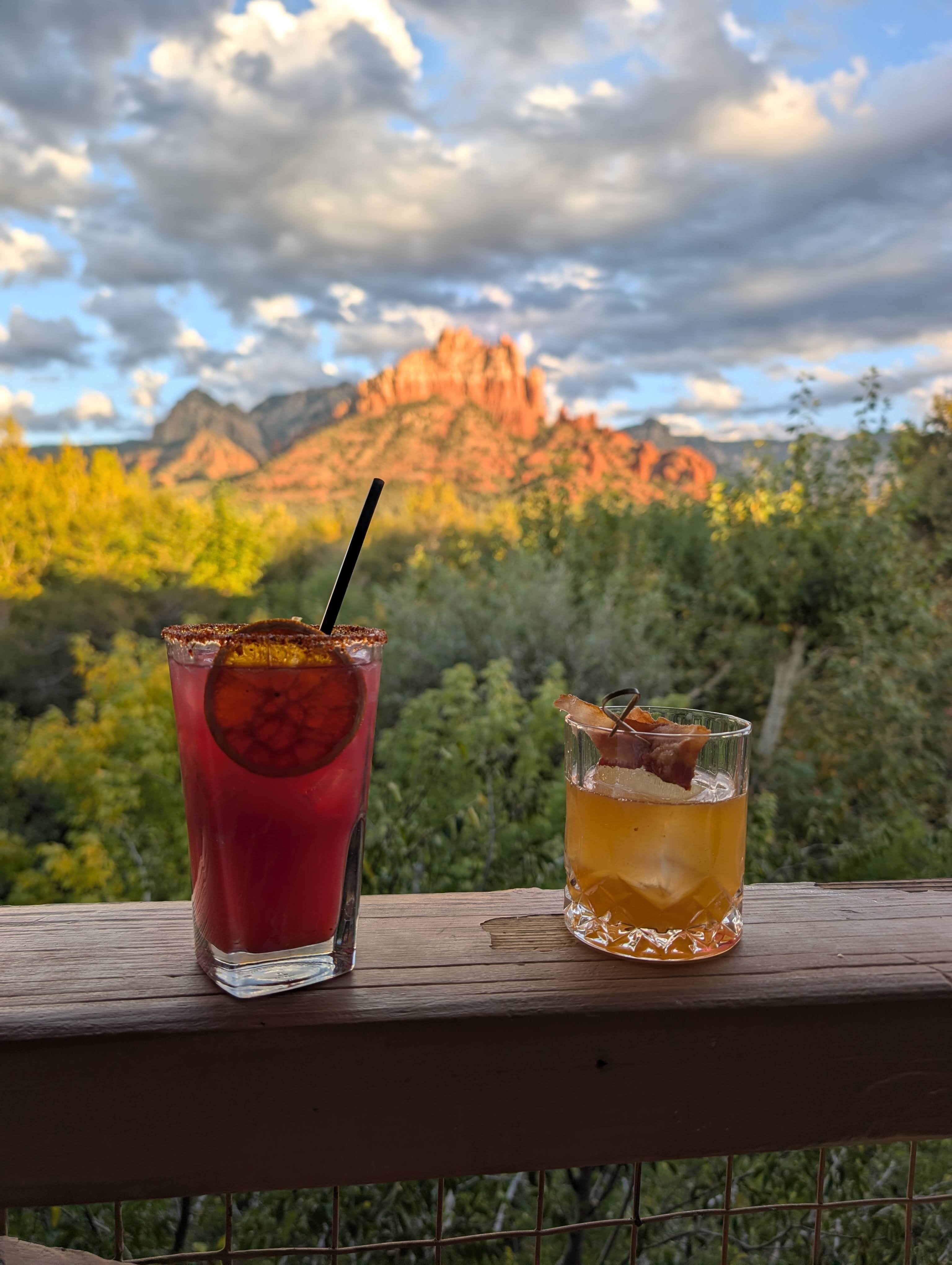 Relaxing at Hideaway House after a day of epic hiking